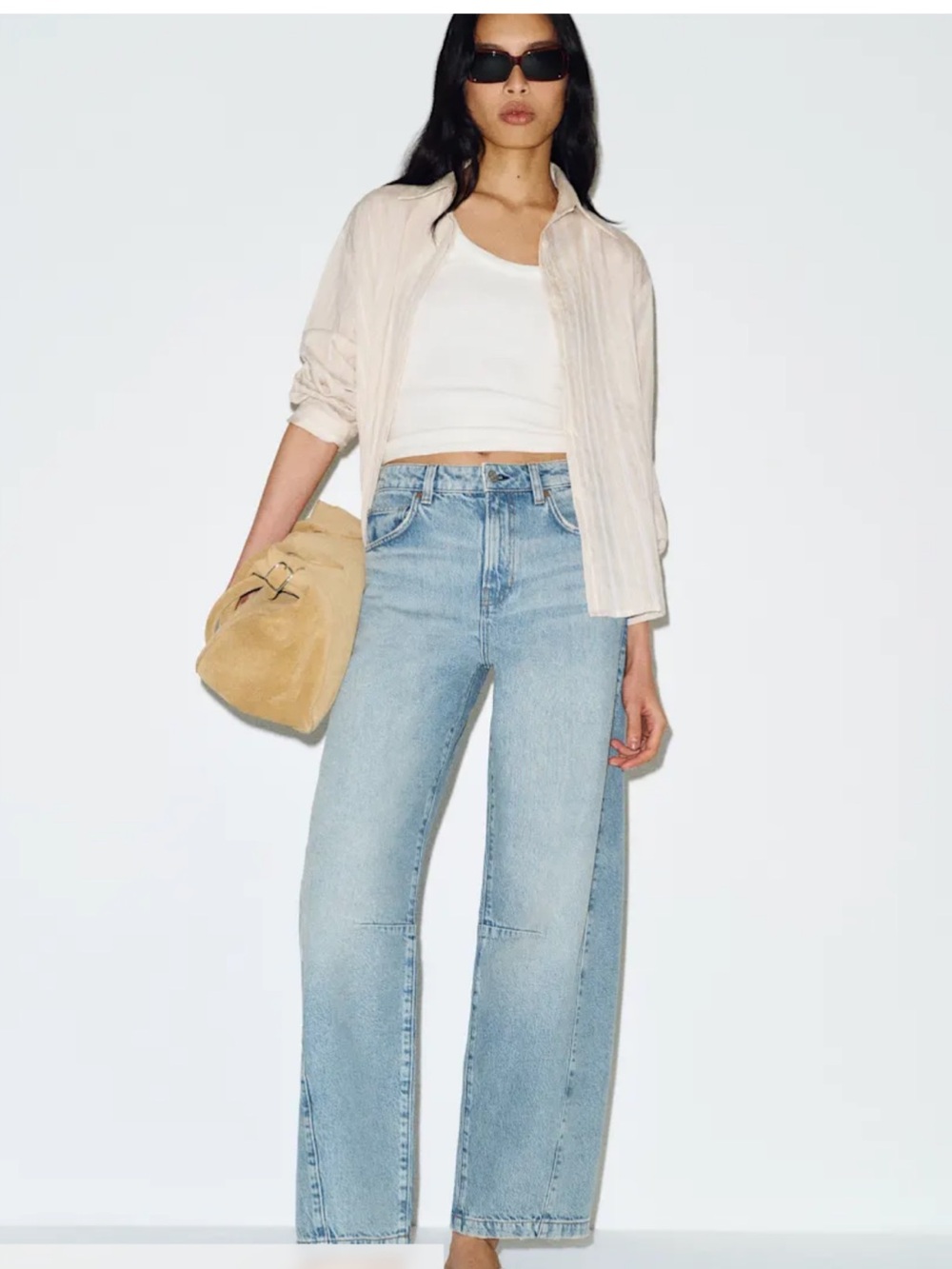 Reformation Tyler Mid Rise Barrel Jeans